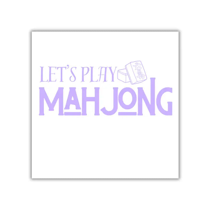 Mahjong Cocktail Napkins