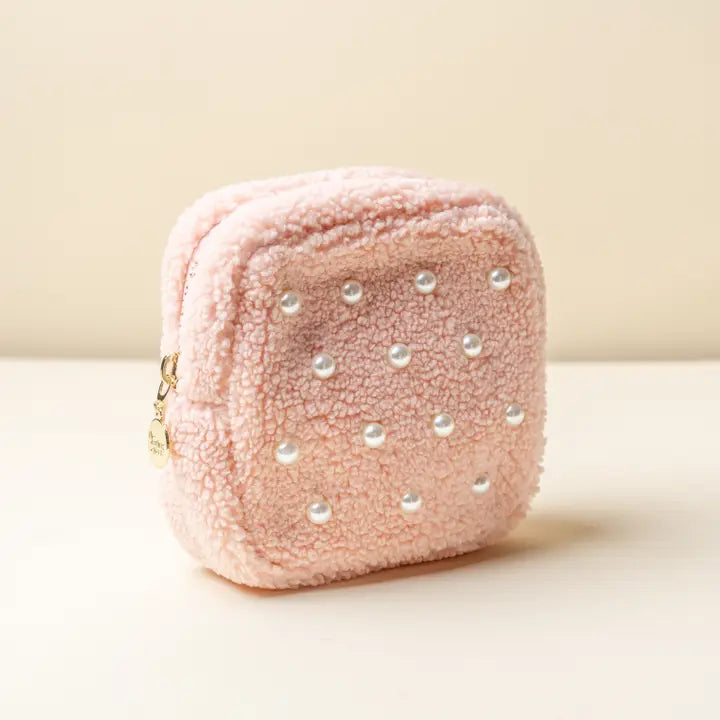 Pearl Square Teddy Pouch