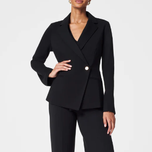 Perfect Asymmetrical Blazer by Spanx