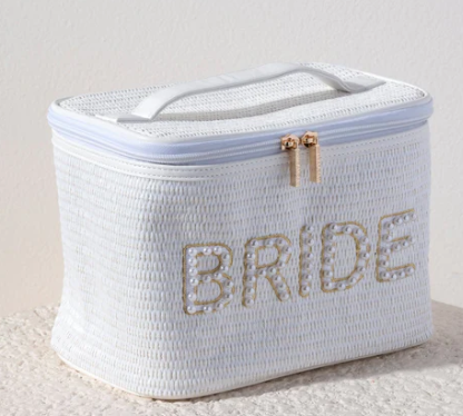 Bride Cosmetic Case in White