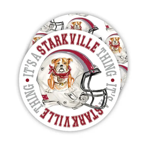 SEC Helmet Round Paper Coasters