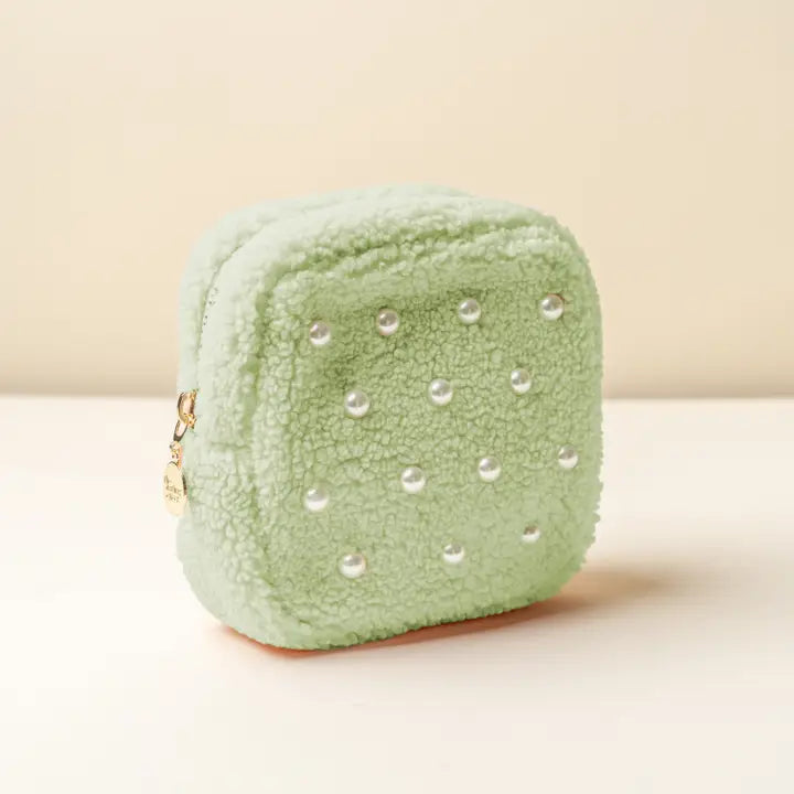 Pearl Square Teddy Pouch