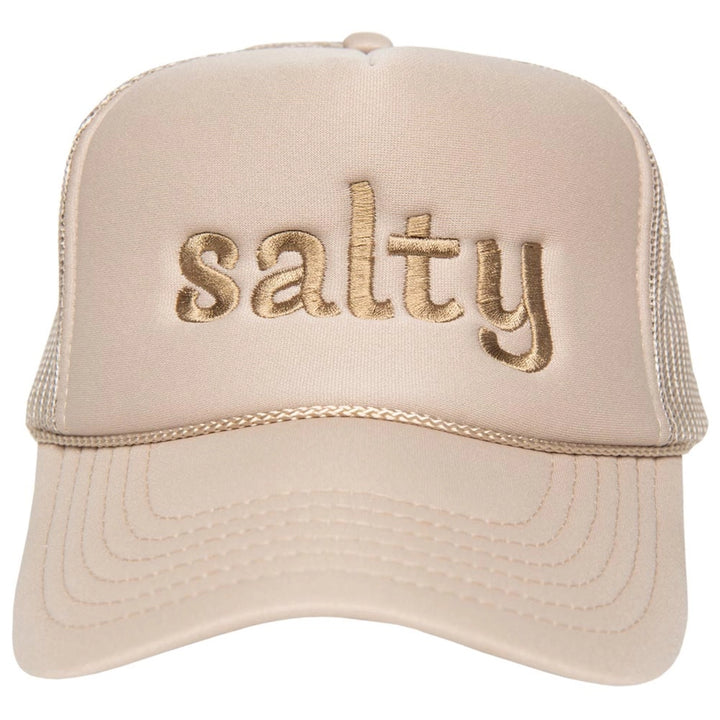 Salty Embroidered Trucker Hat