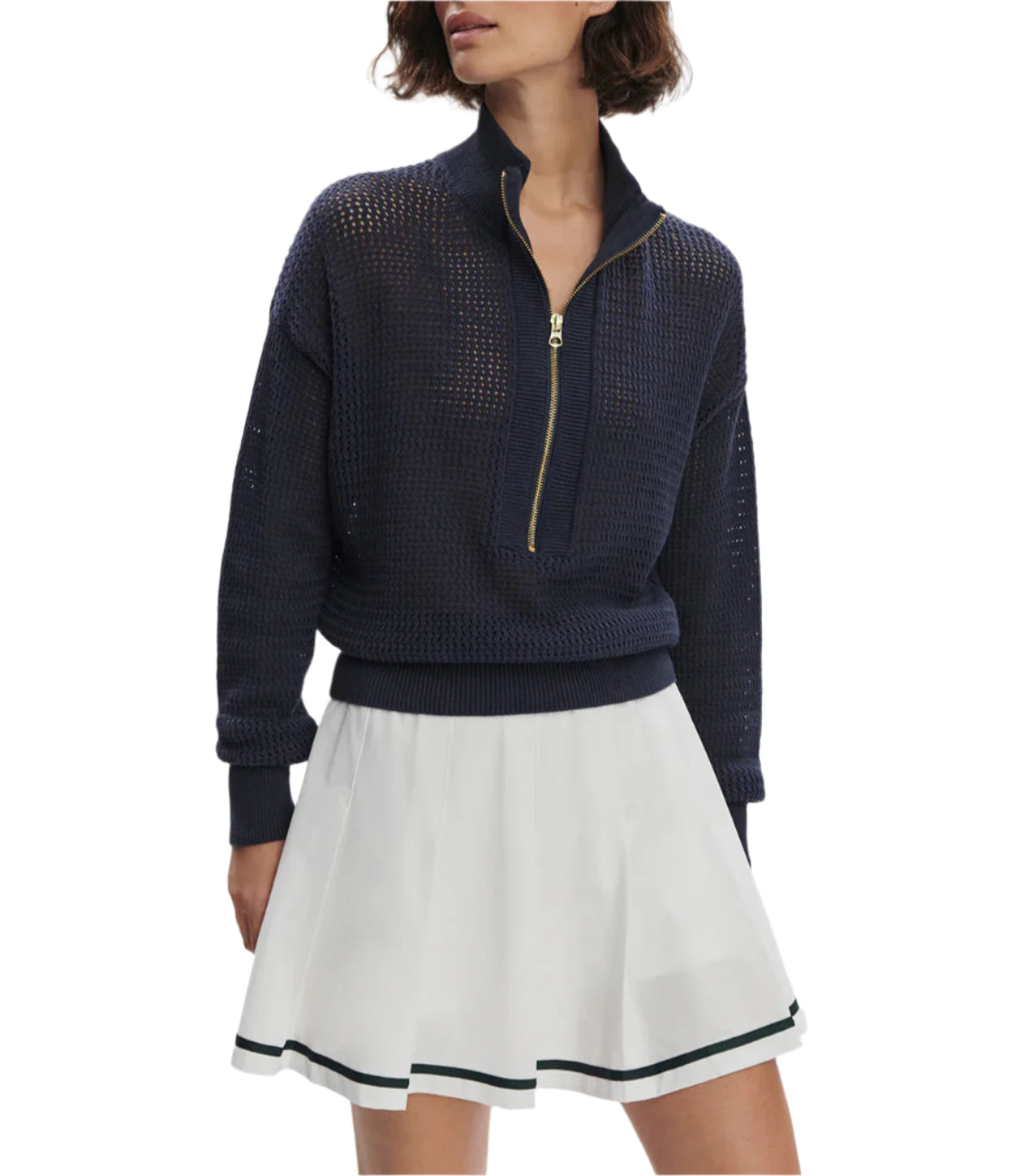 Aurora Half-Zip Knit