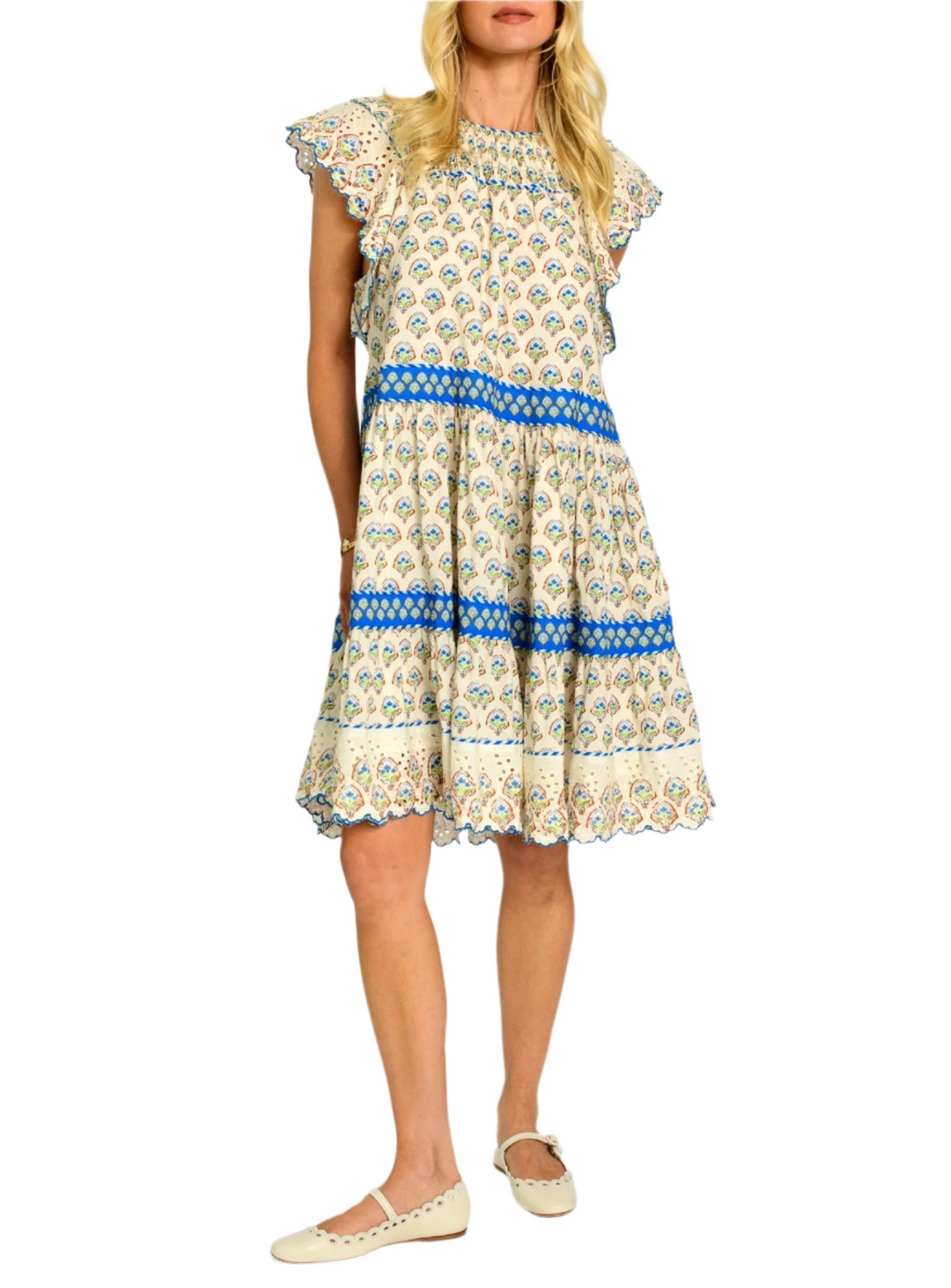 Karma Dress in Tulip Ivory by ELizabeth James the Label