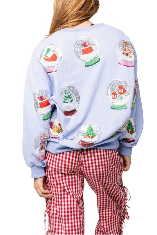 Christmas Snow Globe Sweatshirt