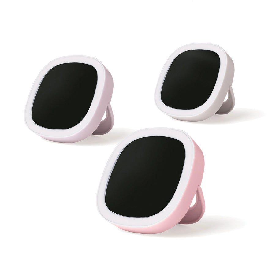 Lemon Lavender® Ready, Set, Glow
Mini LED Makeup Mirror

Achieve the same flawless looks at home and on the go with our favorite secret weapon - the mini makeup mirror. Cute and compact, this little life saver glows bright with 12 LEDs, 2 levels of intensity, a pop-out stand 