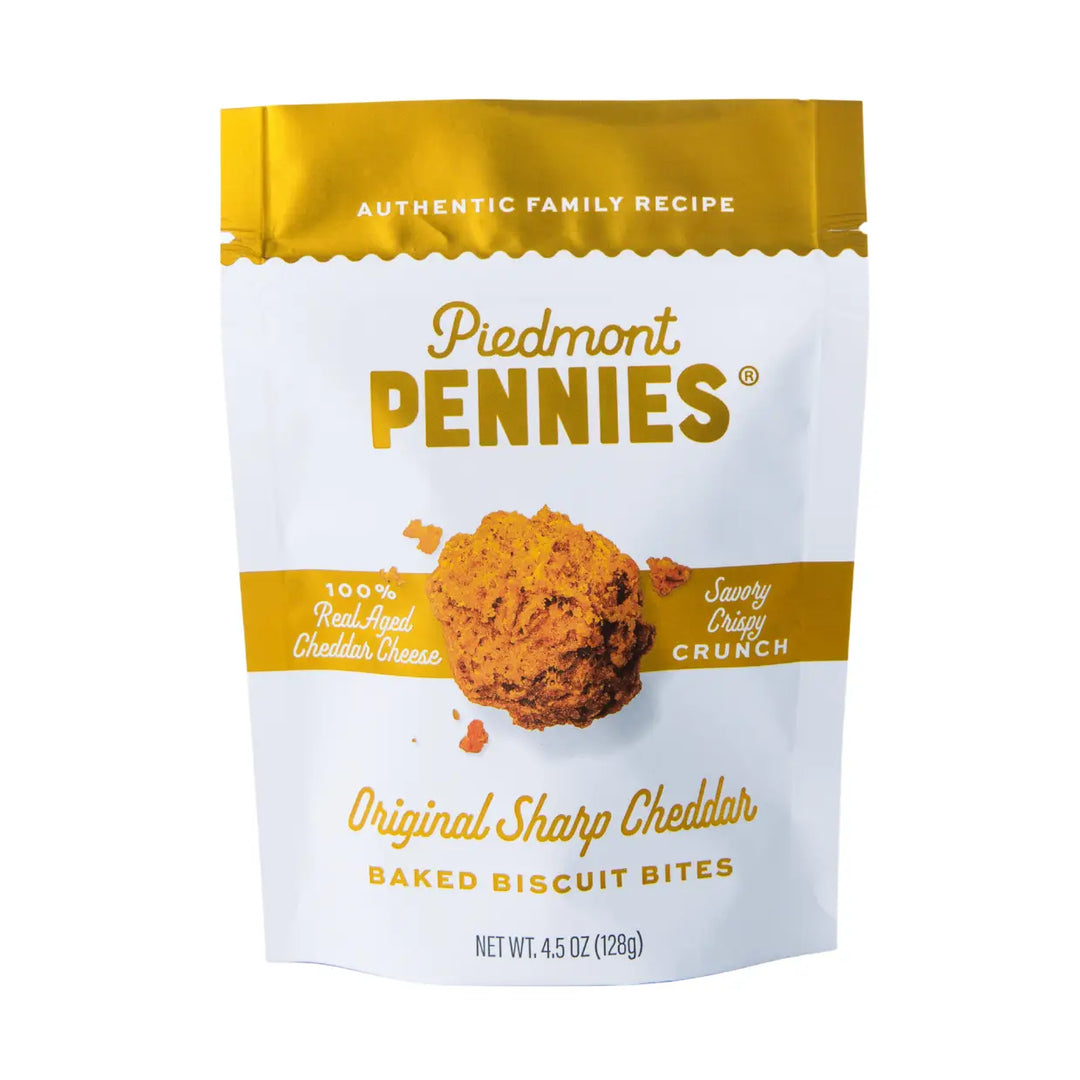 Piedmont Pennies Baked Biscuit Bites