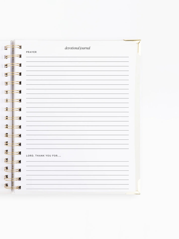 Devotional Journal in Petal Thread