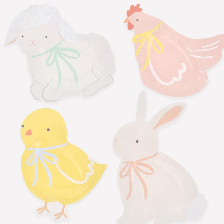 Spring Animal Side Plates