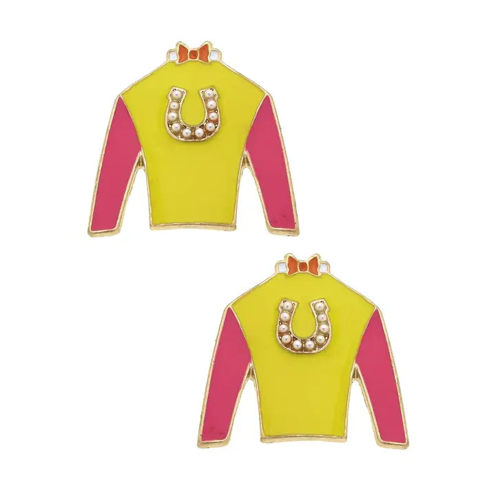 Harley Jockey Stud Earrings