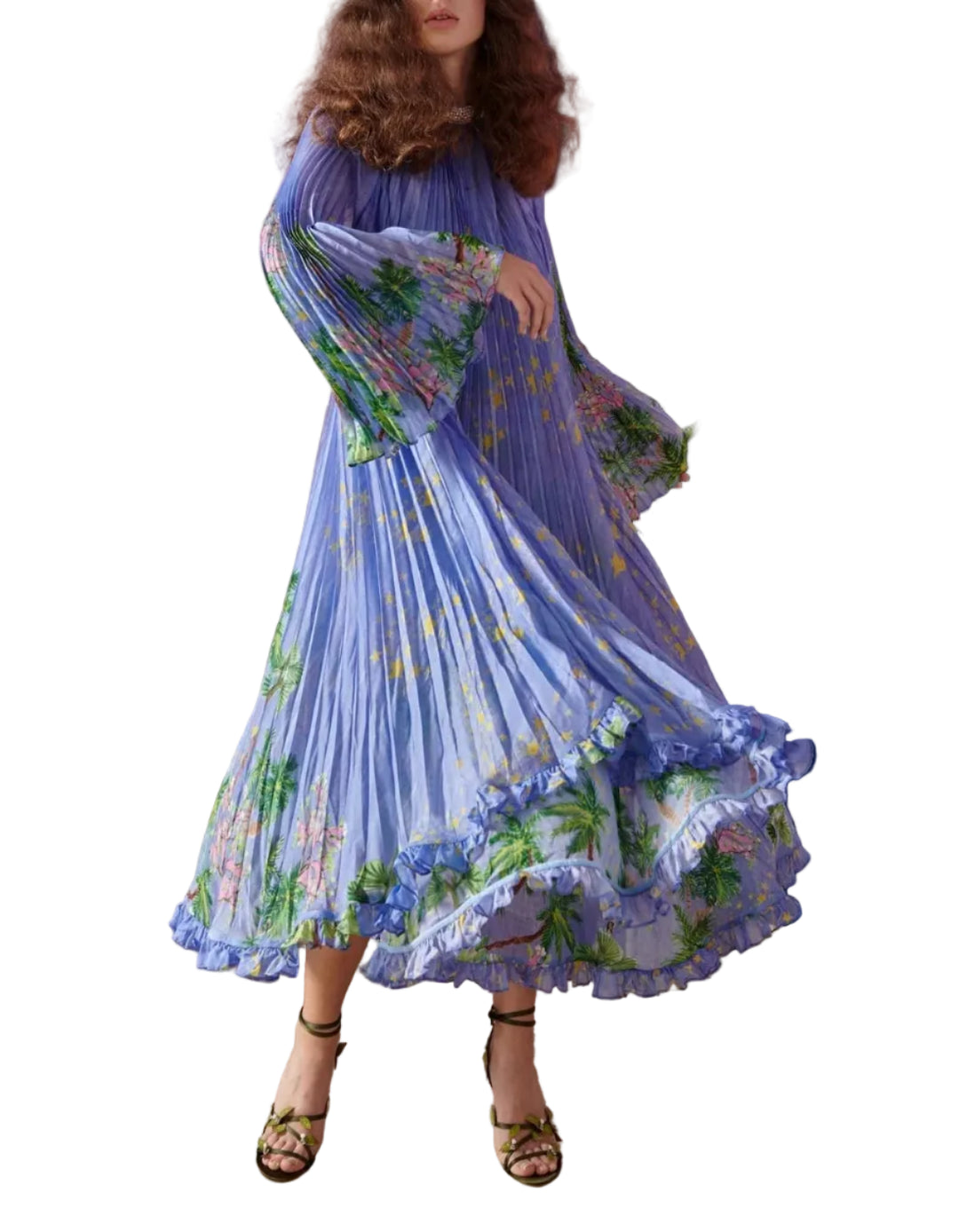 Earth Dress in Blue by Celia B