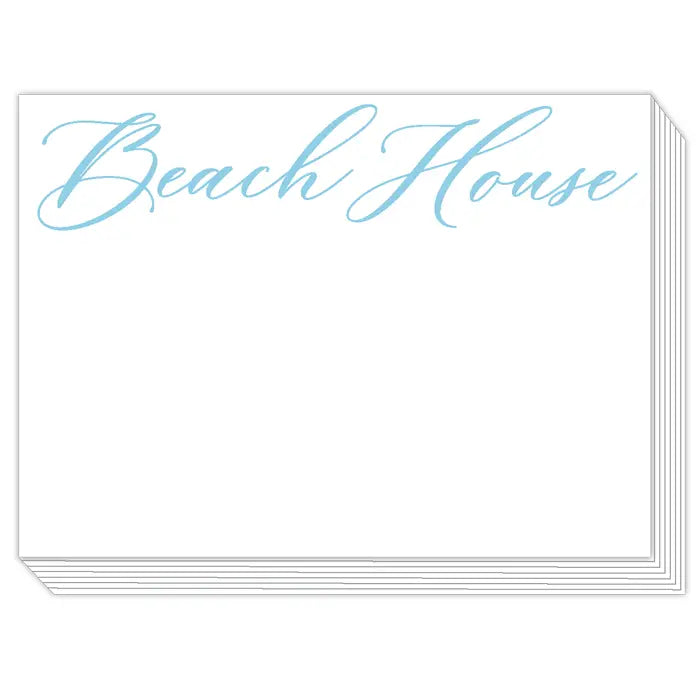 Beach/Lake House Slab Notepad