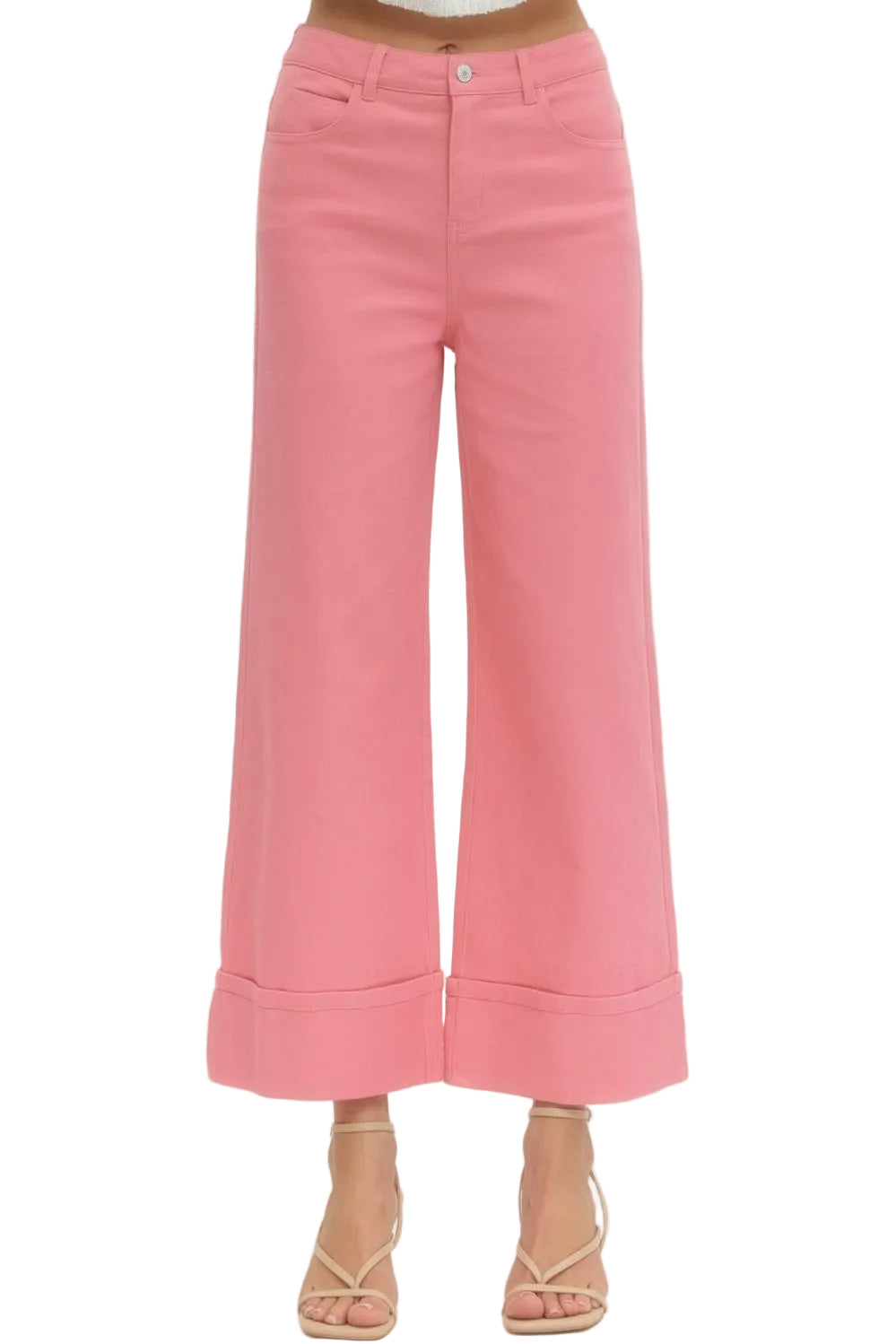 Mid-Rise Ankle Length Pants - Pickering Boxwood