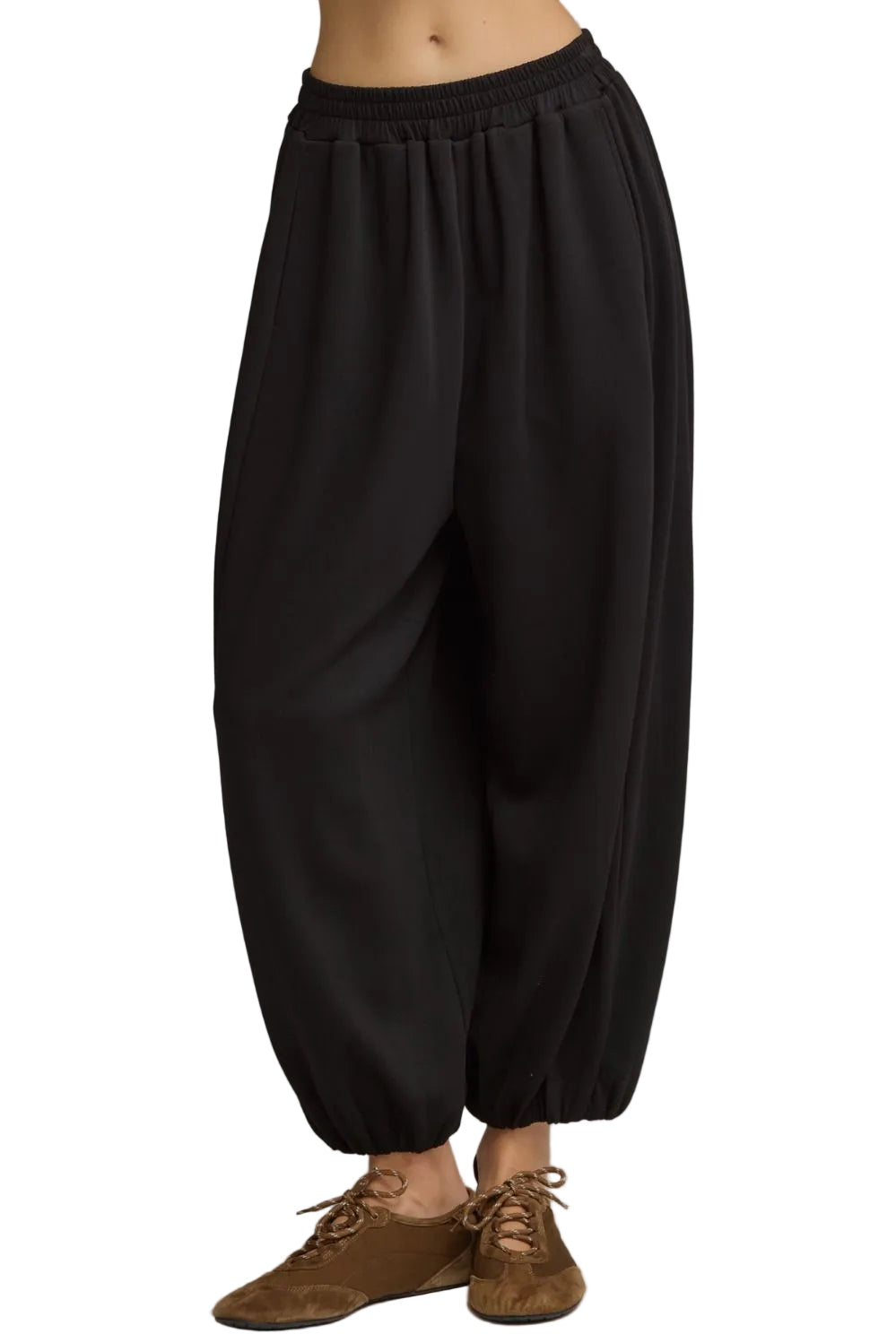Elastic Balloon Pants