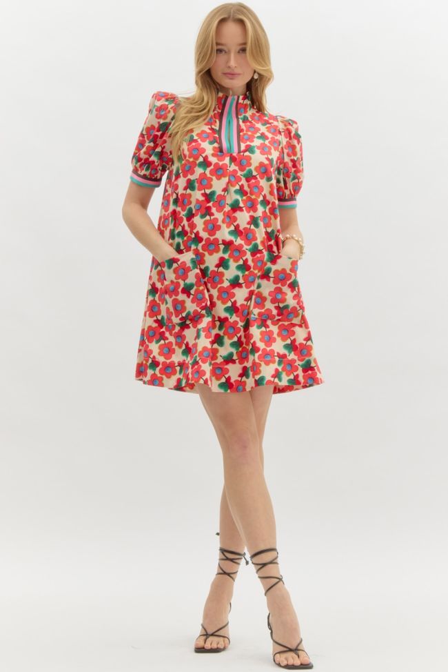 Carmen Floral Dress