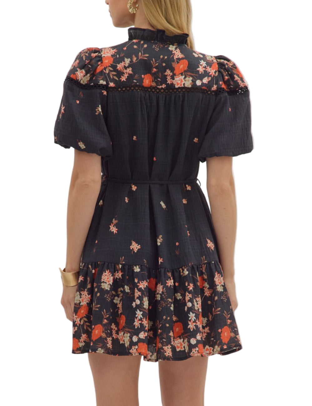 Harlie Puff Sleeve Dress