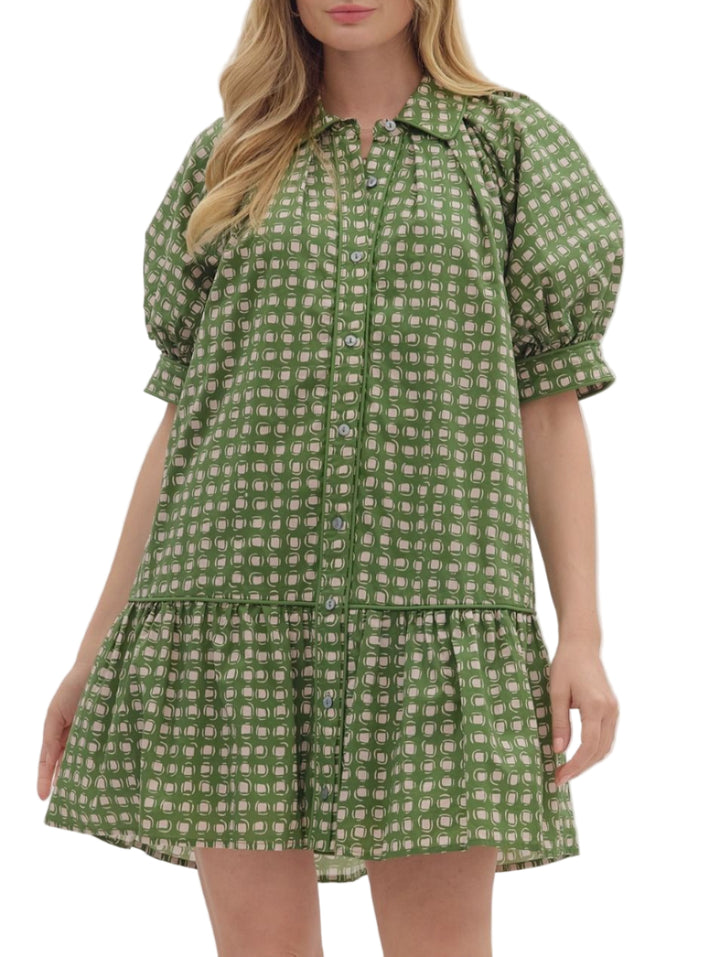 Stella Puff Sleeve Dress