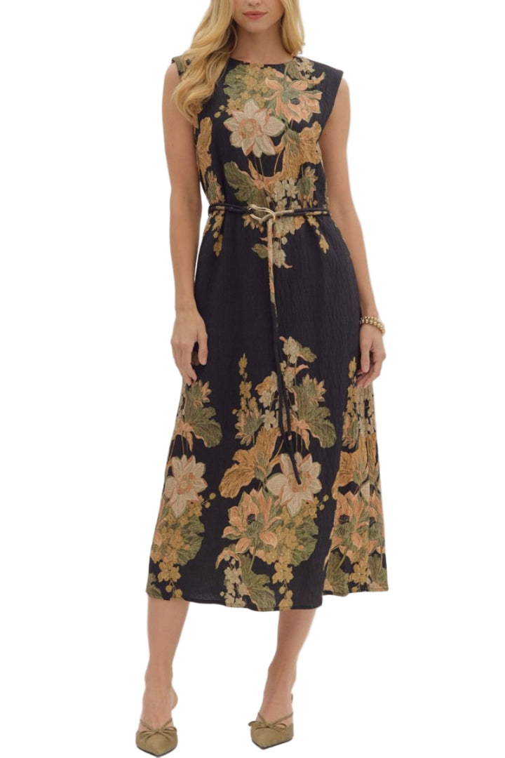 Paige Floral Midi Dress
