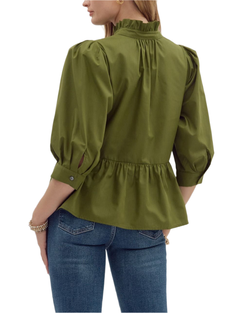 Morgan Ruffle Hem Top