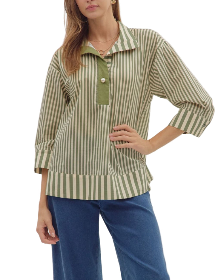 Charlie Striped Top