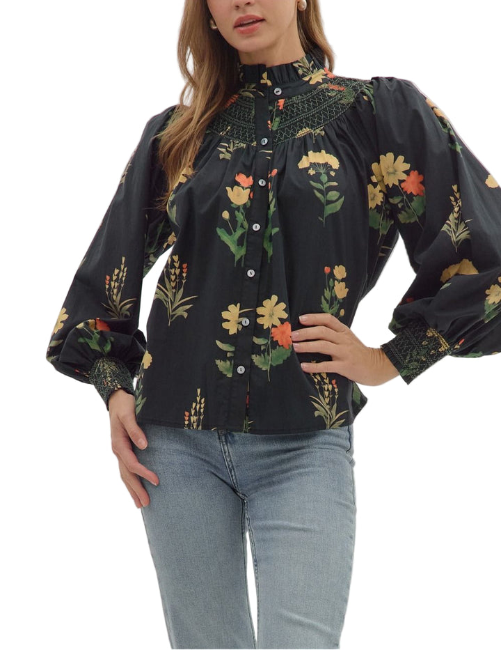 Darling Floral Long Sleeve top