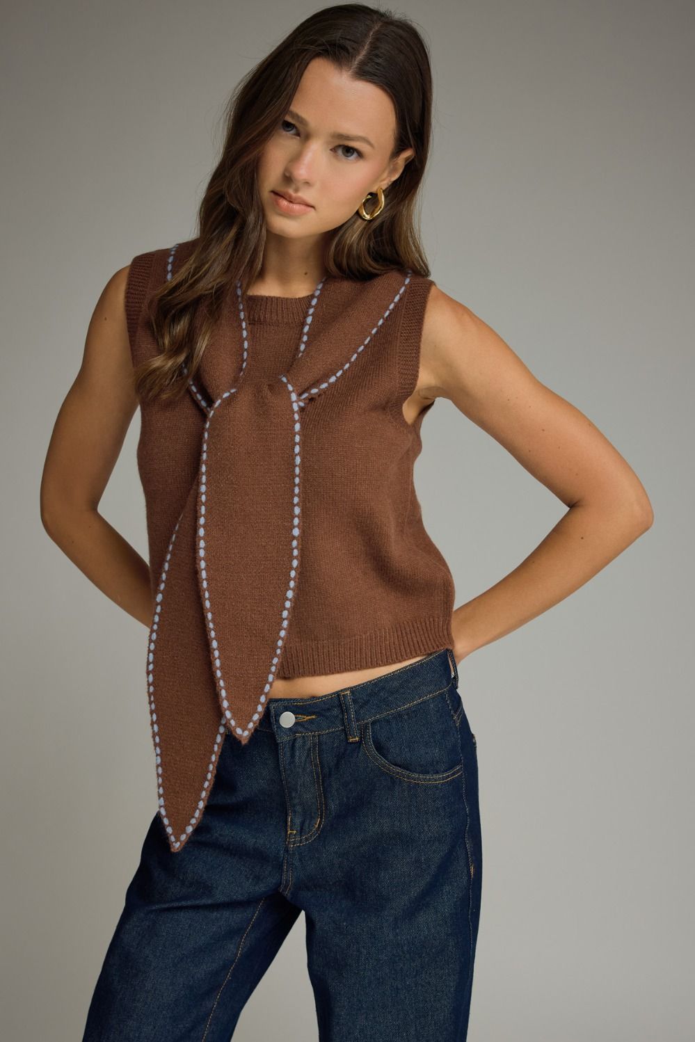 Victoria Sleeveless Sweater