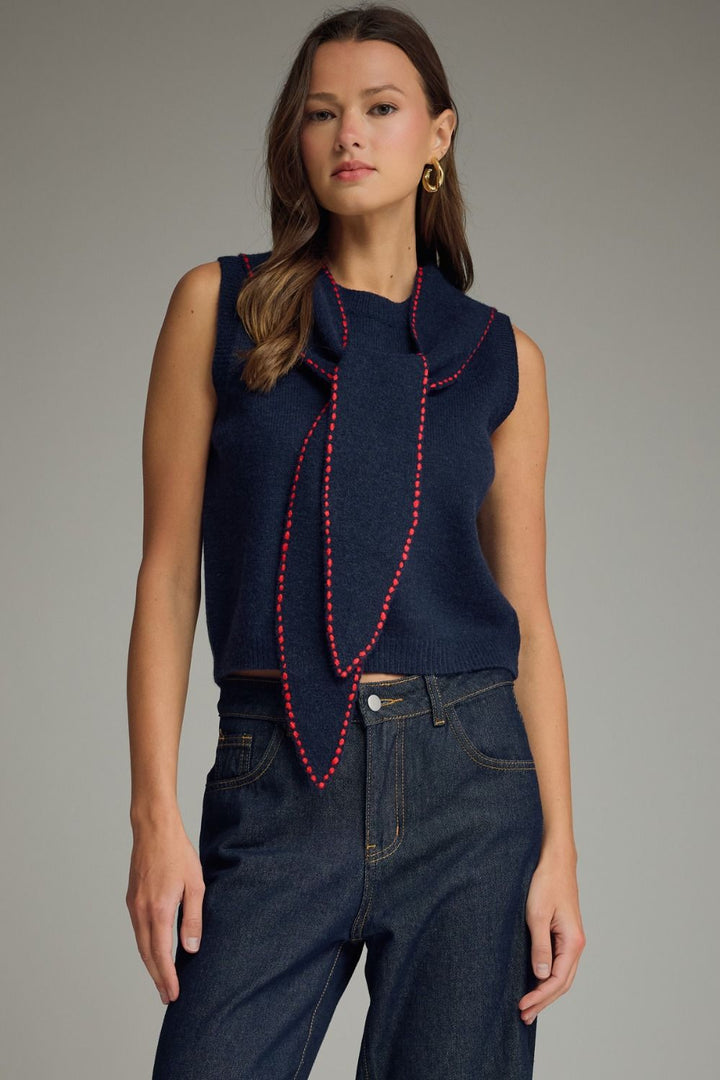 Victoria Sleeveless Sweater