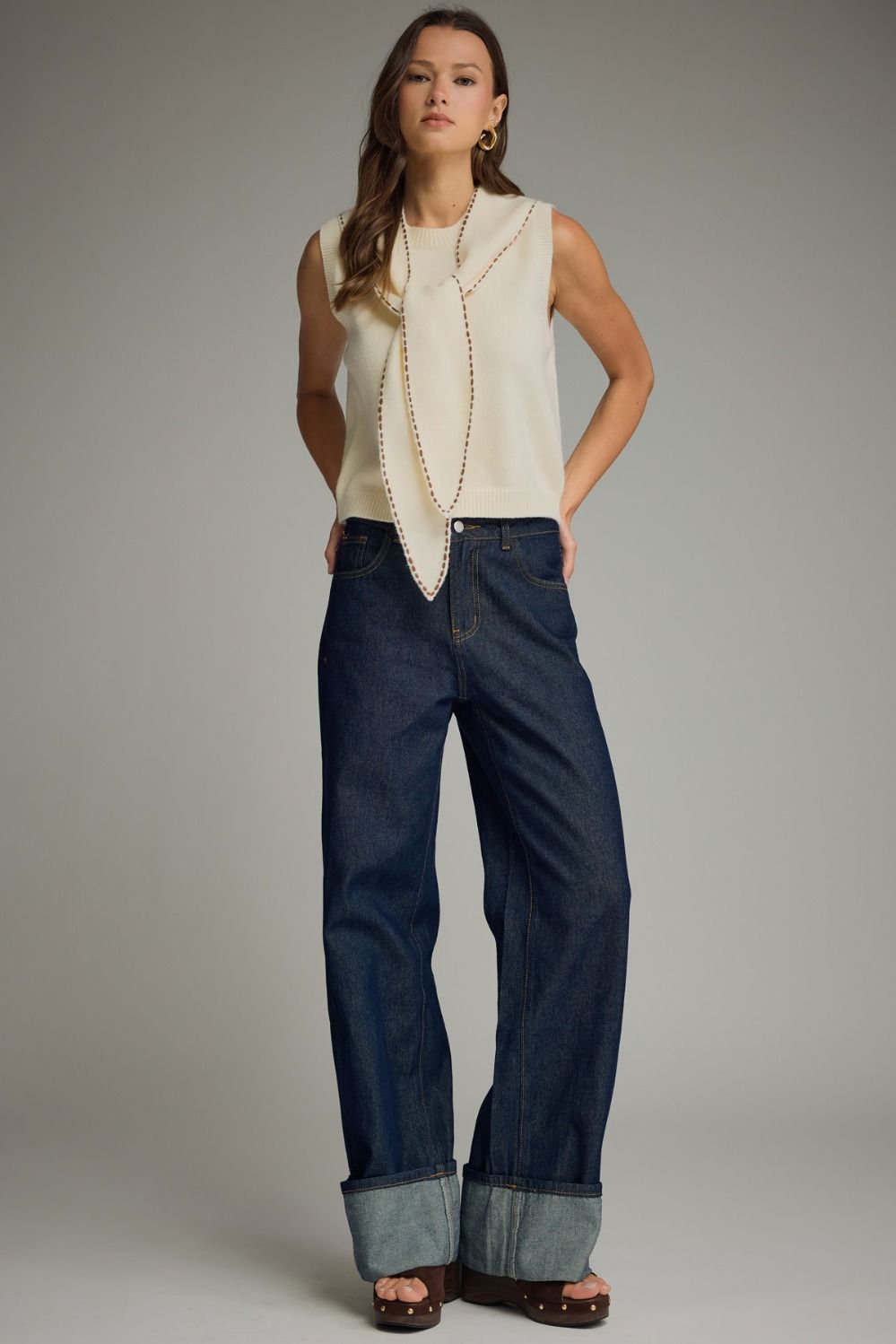 Victoria Sleeveless Sweater