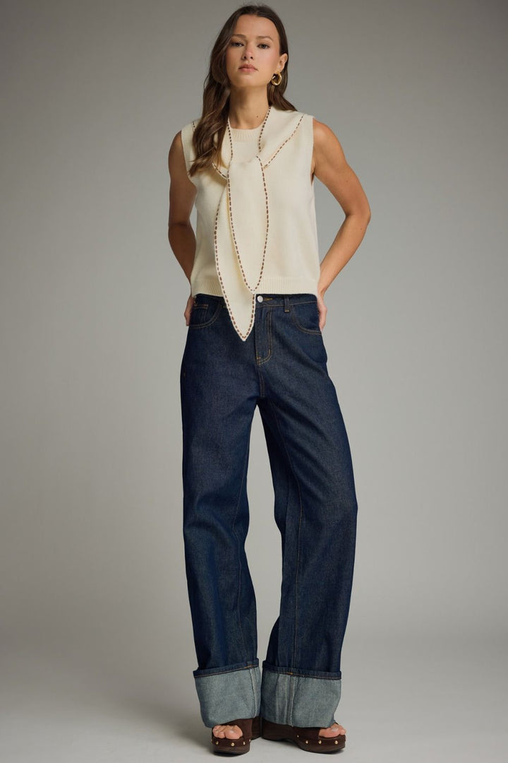 Victoria Sleeveless Sweater