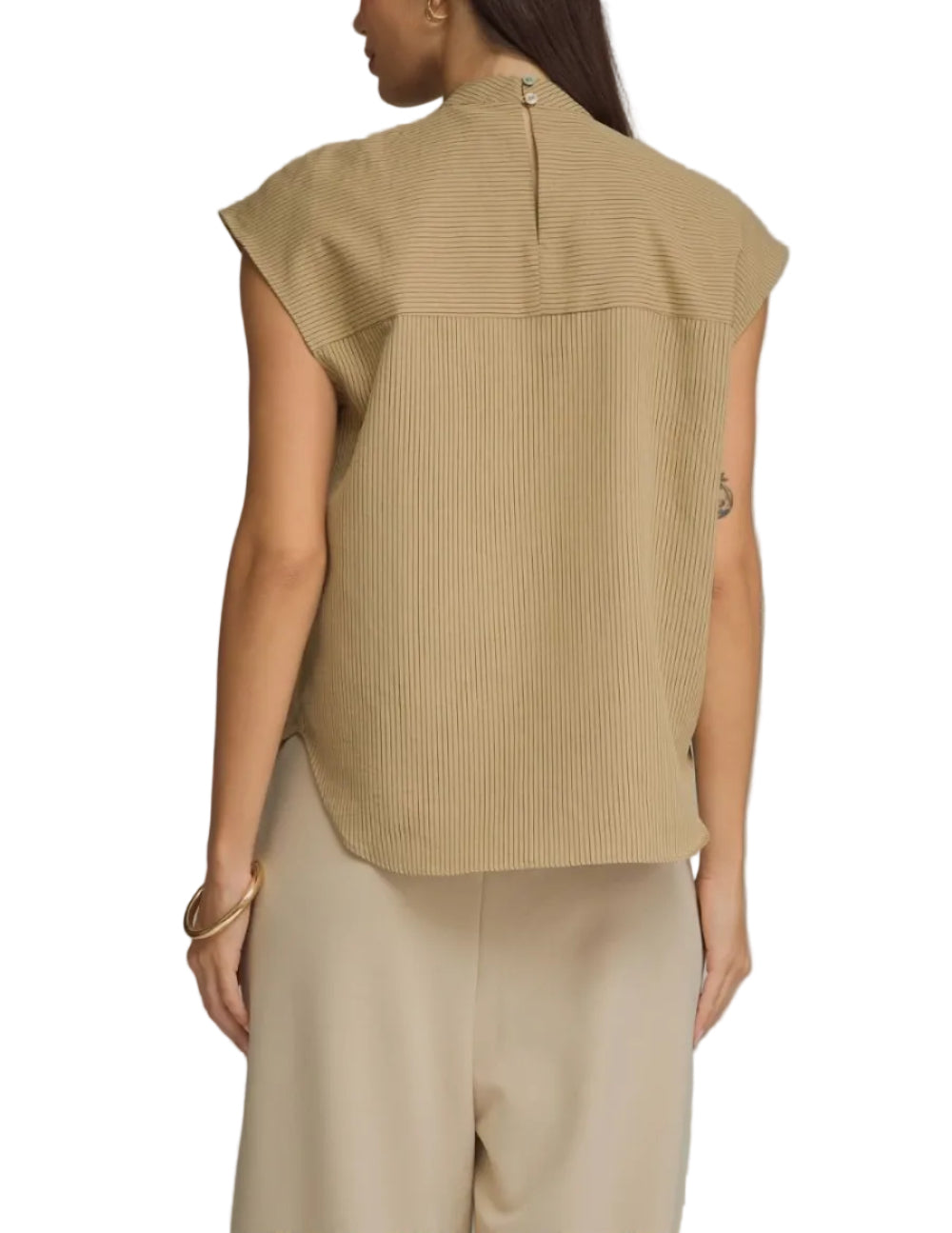 Arianna Stripe Cap Sleeve Top