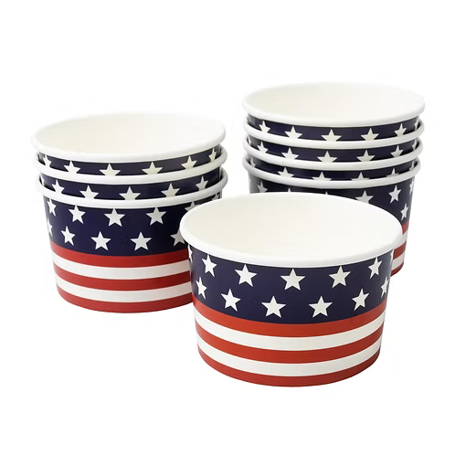 Americana 8oz. Snack Cup