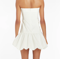 Faith Dress in White by Amanda Uprichard