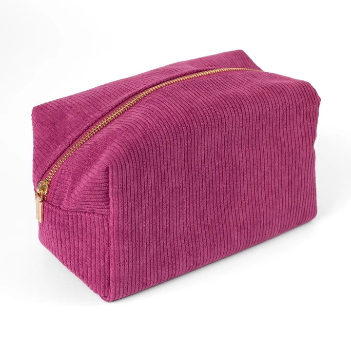 Corduroy Cosmetic Bag