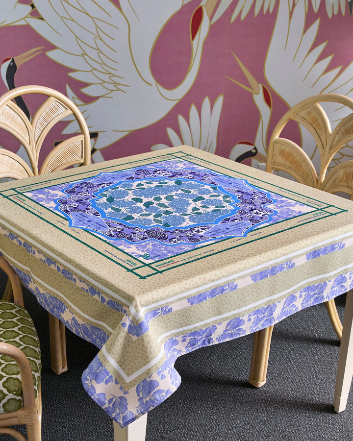 Floral Tablecloth by Oh My Mahjong