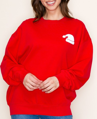 Santa Hat Sweatshirt