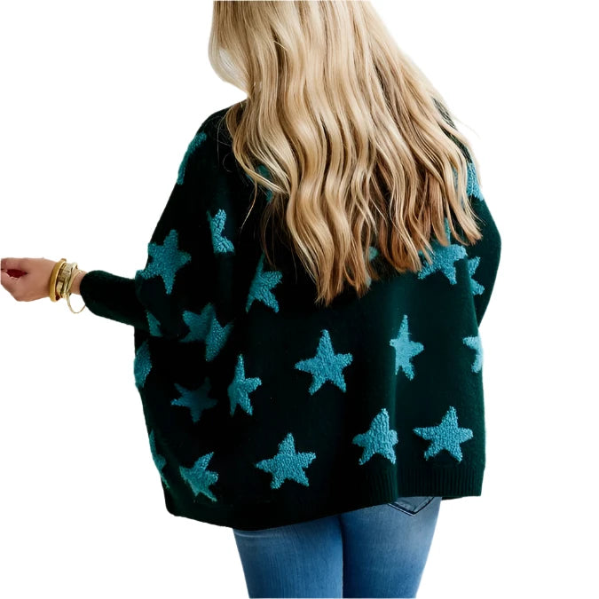  Its cute star design adds a touch of fun and its butter-soft fabric will keep you warm while still looking chic!&nbsp;&nbsp;