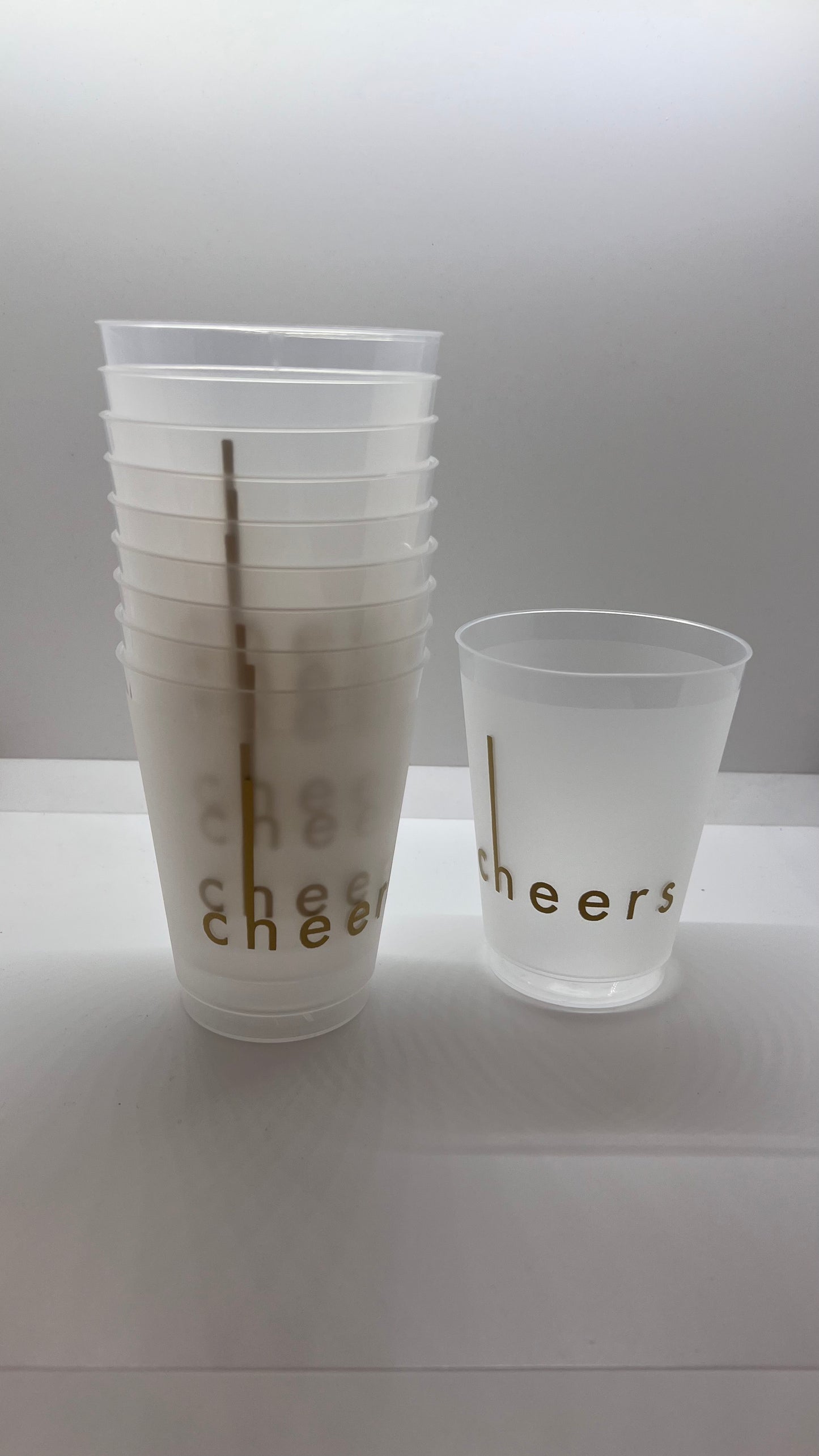 Cheers Frost Flex Cups | 16oz by Pickering Boxwood