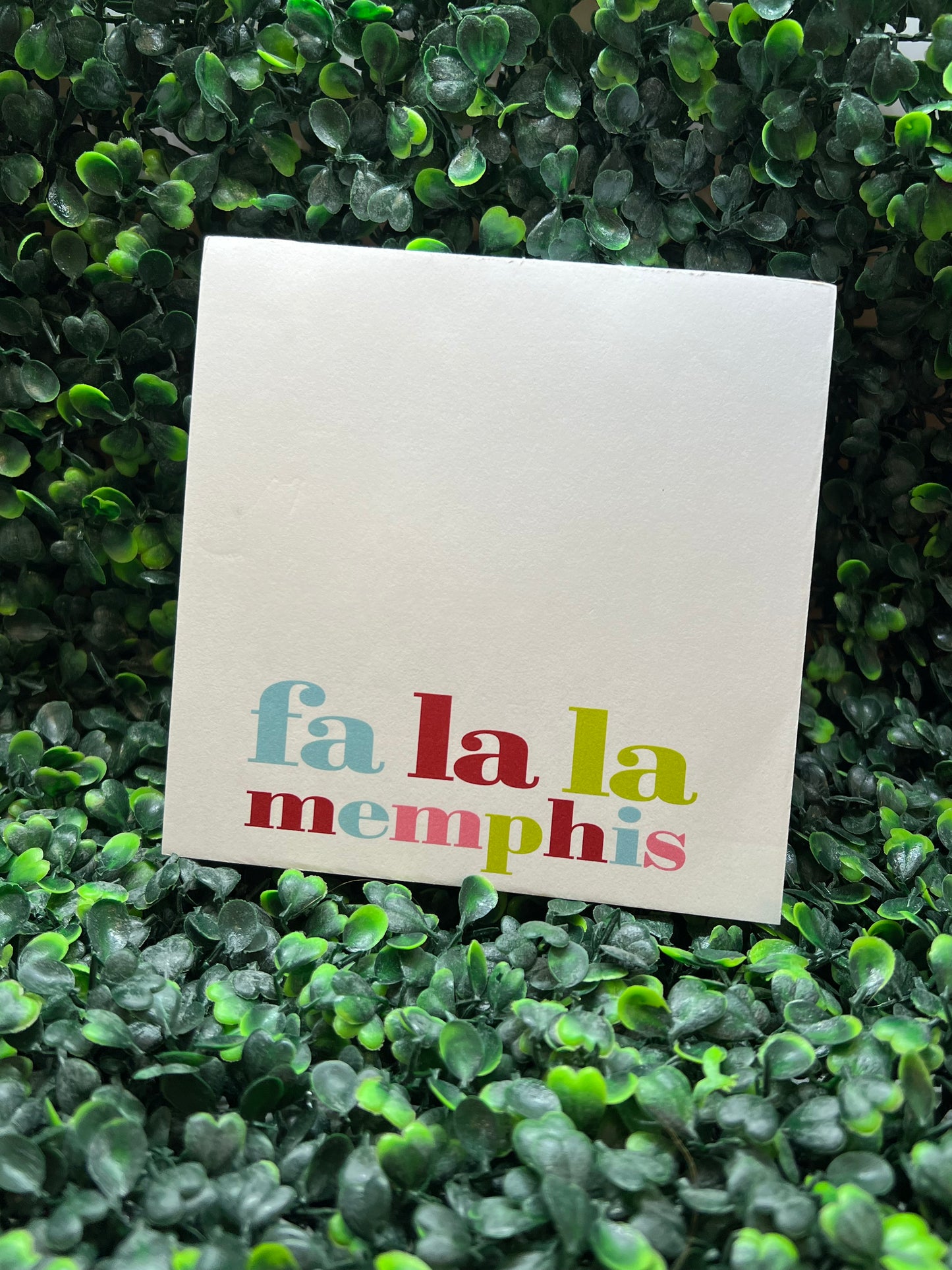 Fa la la Memphis Notepads