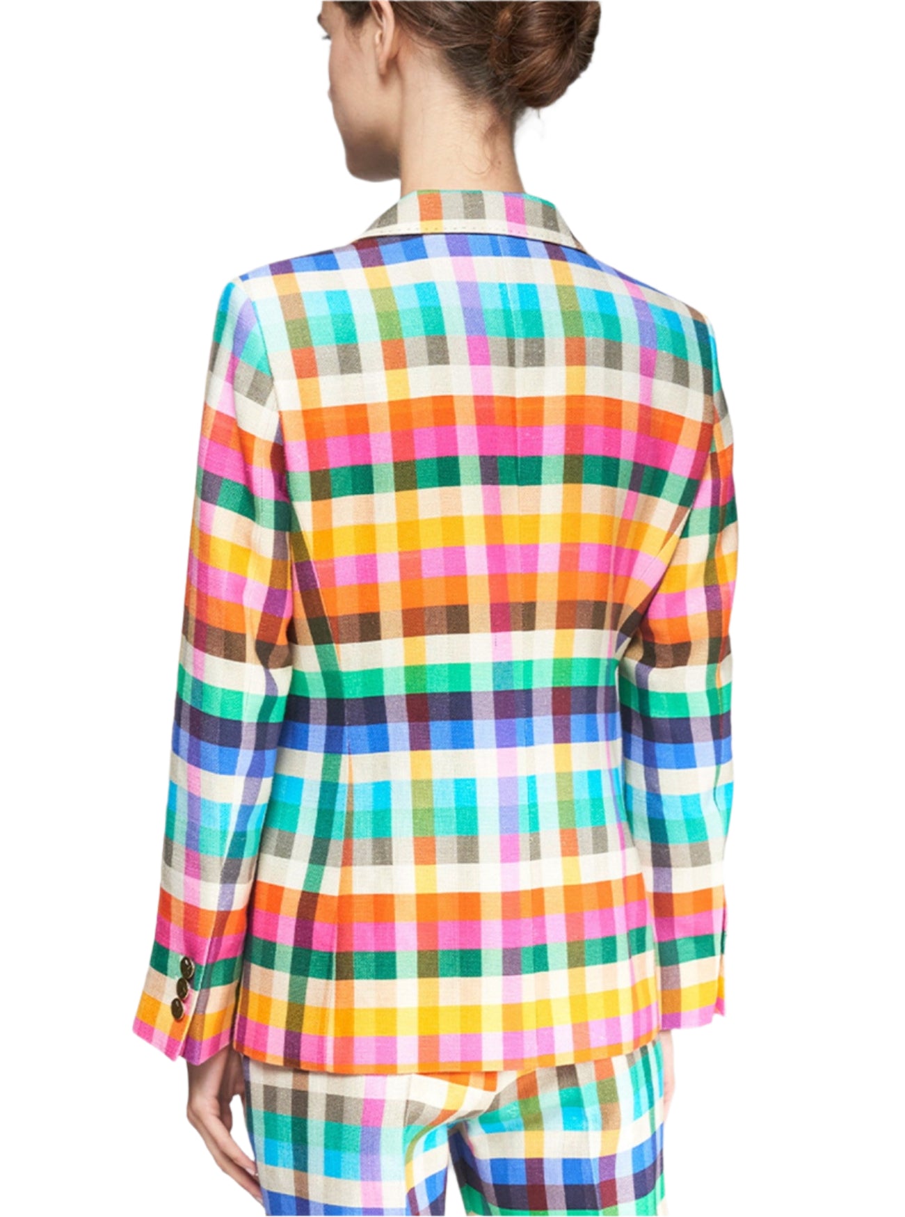 Heather Jacket in Vichy Multicolor by Vilagallo