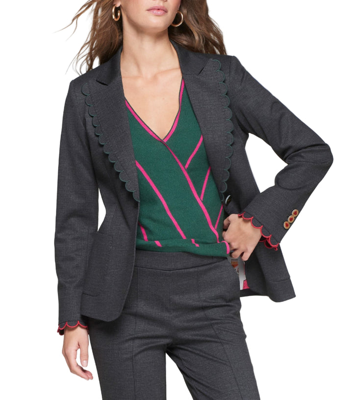 Hillary Embroidered Jacket by Vilagallo