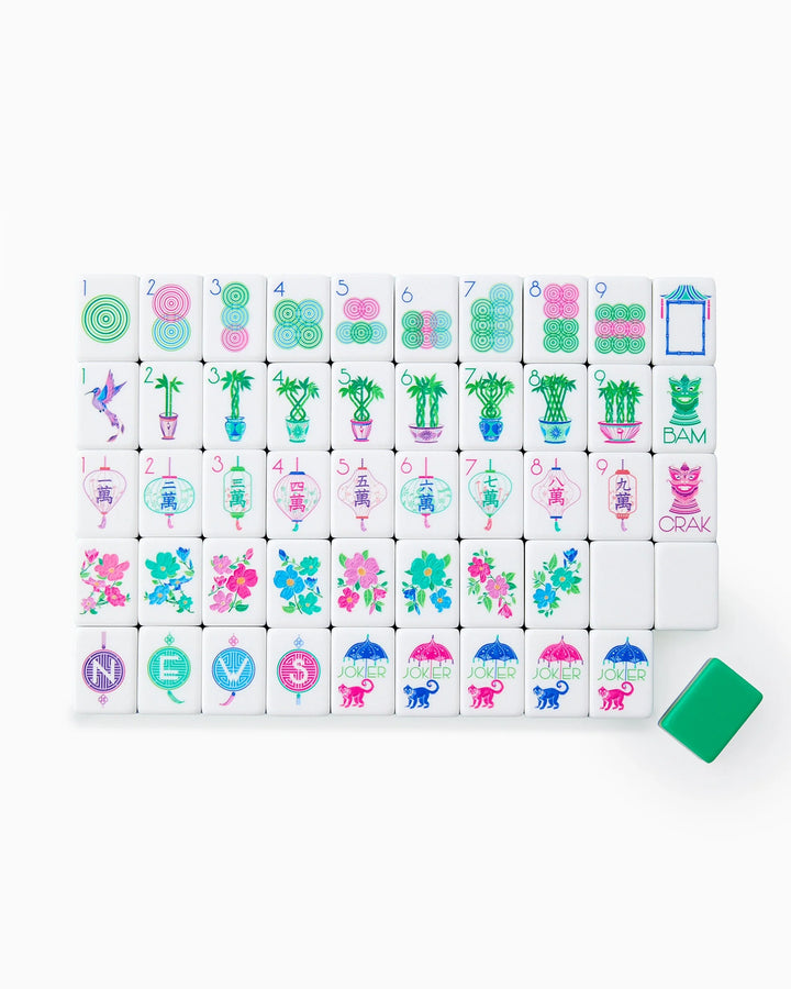 Jasmine Mahjong Tiles by Oh my Mahjong