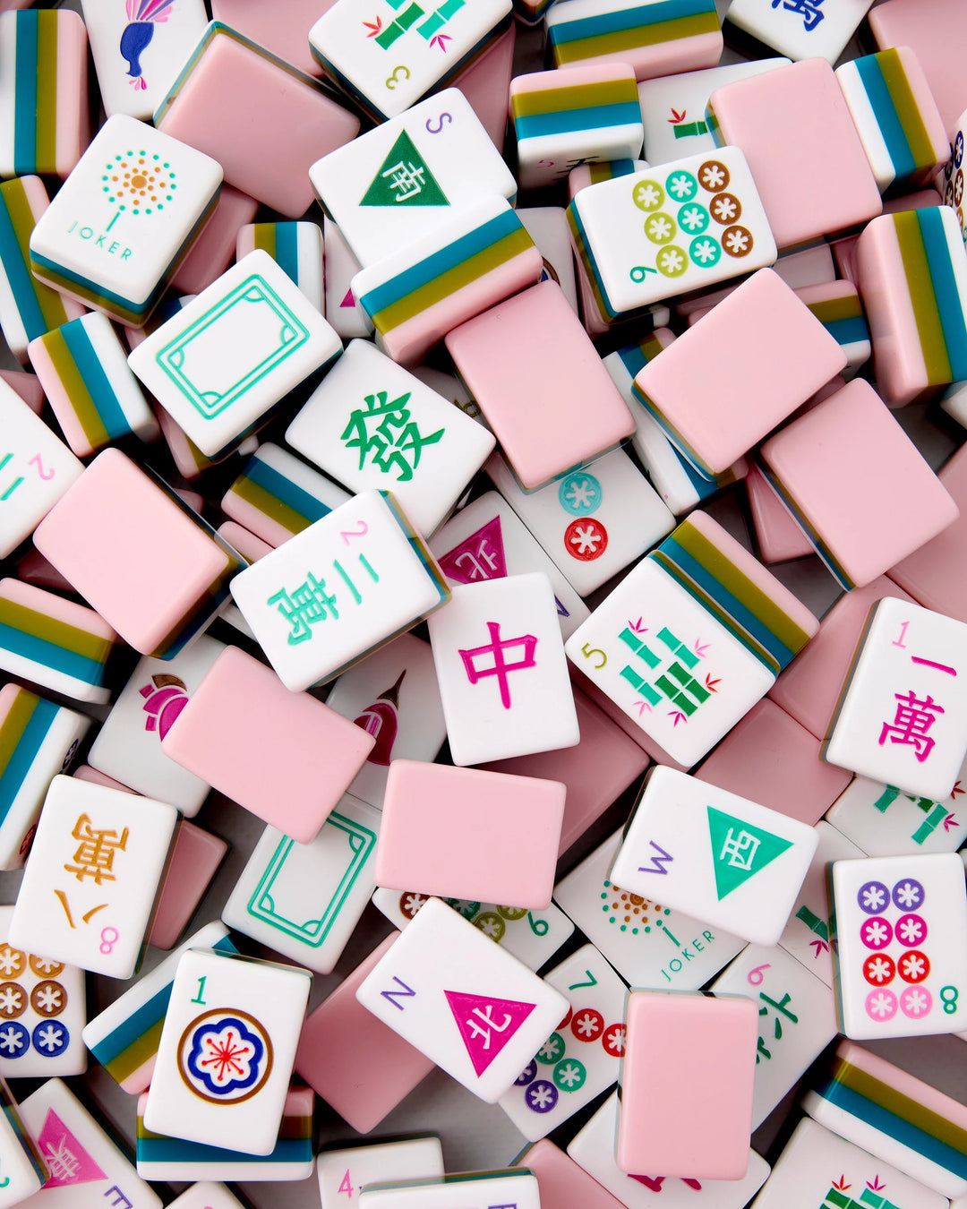 La Fete Mahjong Tiles by Oh my Mahjong