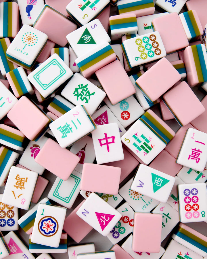 La Fete Mahjong Tiles by Oh my Mahjong