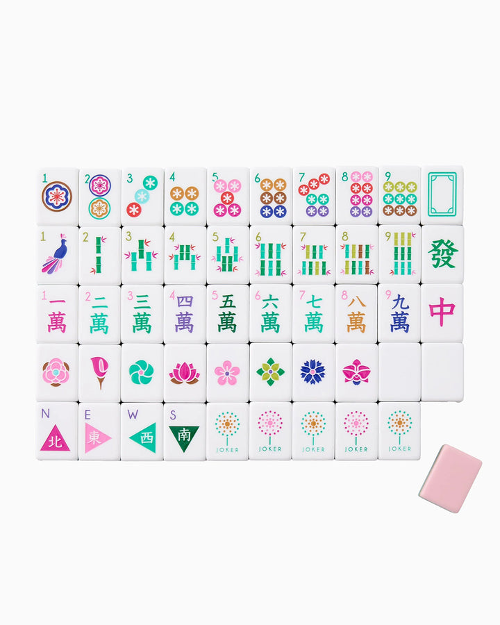 La Fete Mahjong Tiles by Oh my Mahjong