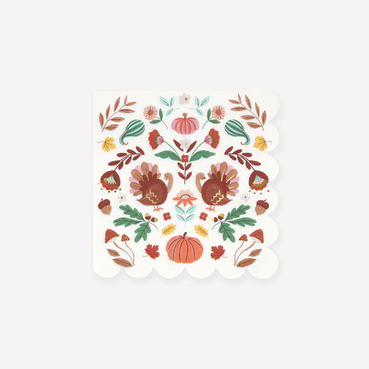 Folk Fall Tableware