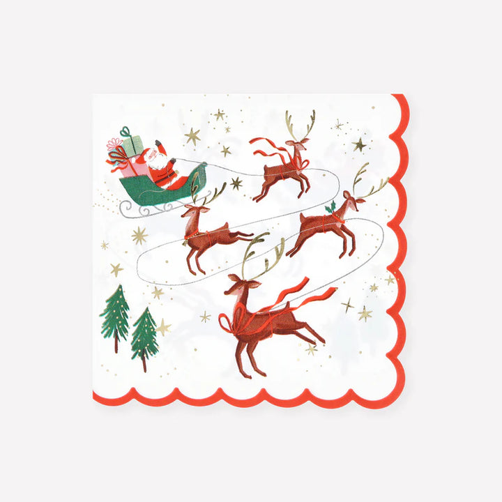 Santa, Sleigh & Reindeer Tableware