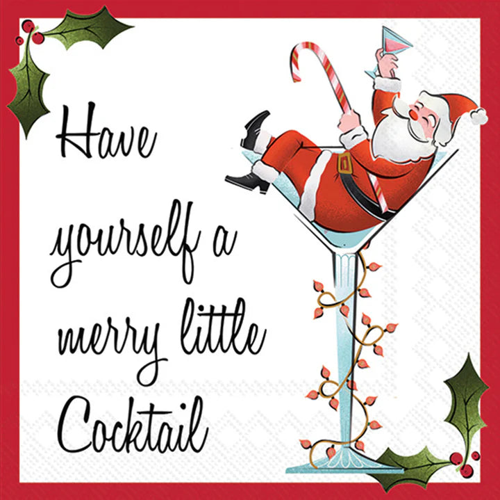 Christmas Cocktail Napkins