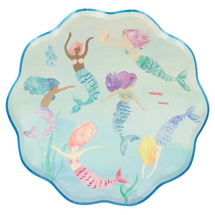 Mermaids Swimming Tableware