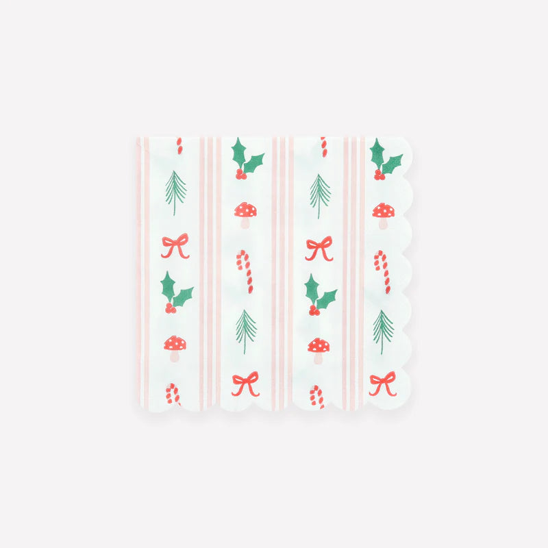 Festive Icon Stripe Tableware